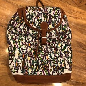 BEAUTIFUL HANDSTICHED BACKPACK